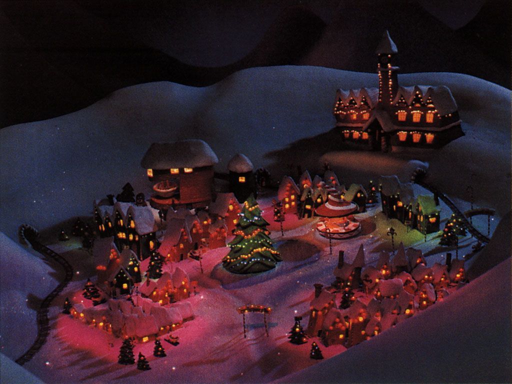 pesadilla antes de navidad christmas town
